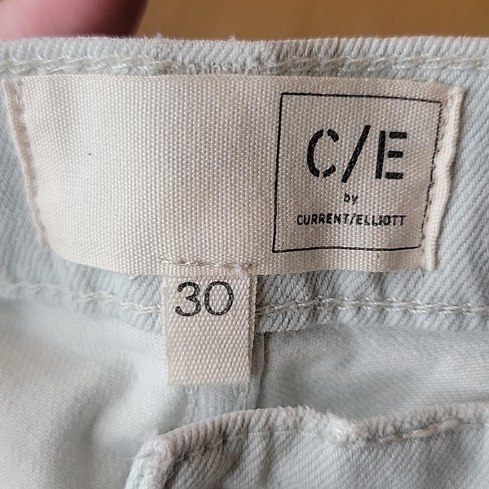Current/Elliott Cuffed Boyfriend Jean Size 30 - Picture 2 of 10